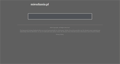 Desktop Screenshot of mieszkania.pl